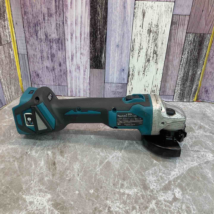★マキタ(makita) 100mmコードレスディスクグラインダ GA412DZ【八潮店】