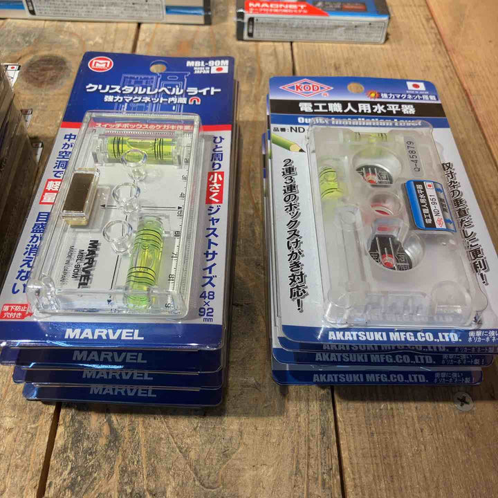 【未使用品】水平器 磁石モデル マグネット付き 30個まとめ売り エビスダイヤモンド KOD シンワ等【所沢店】