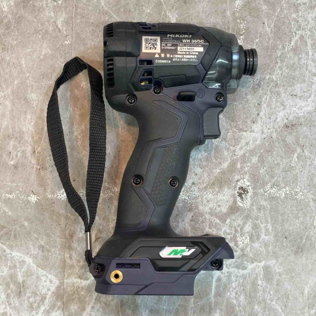 ◇HiKOKI(ハイコーキ) 36Vインパクトドライバ ディープオーシャンブルー  WH36DC(2XPDSZ)【八潮店】