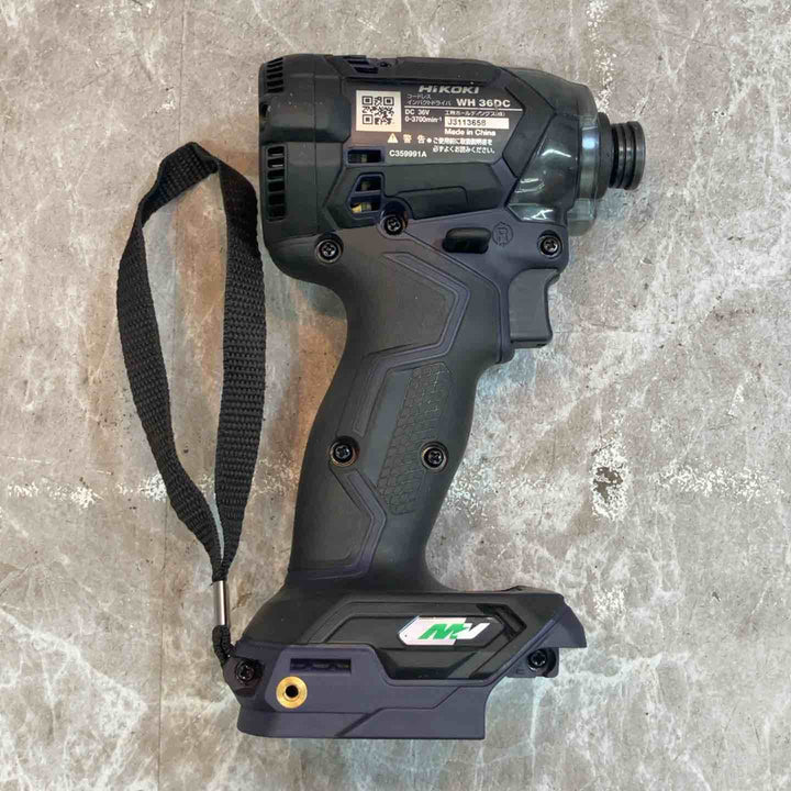 ◇HiKOKI(ハイコーキ) 36Vインパクトドライバ ディープオーシャンブルー  WH36DC(2XPDSZ)【八潮店】