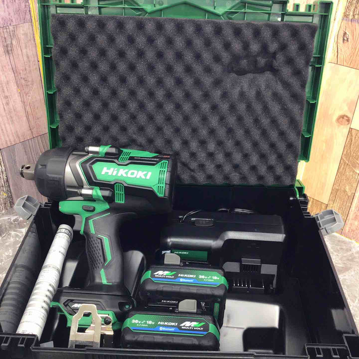 ★ハイコーキ(HIKOKI ※旧:日立工機) コードレスインパクトレンチ WR36DF(2XPSZ)【八潮店】