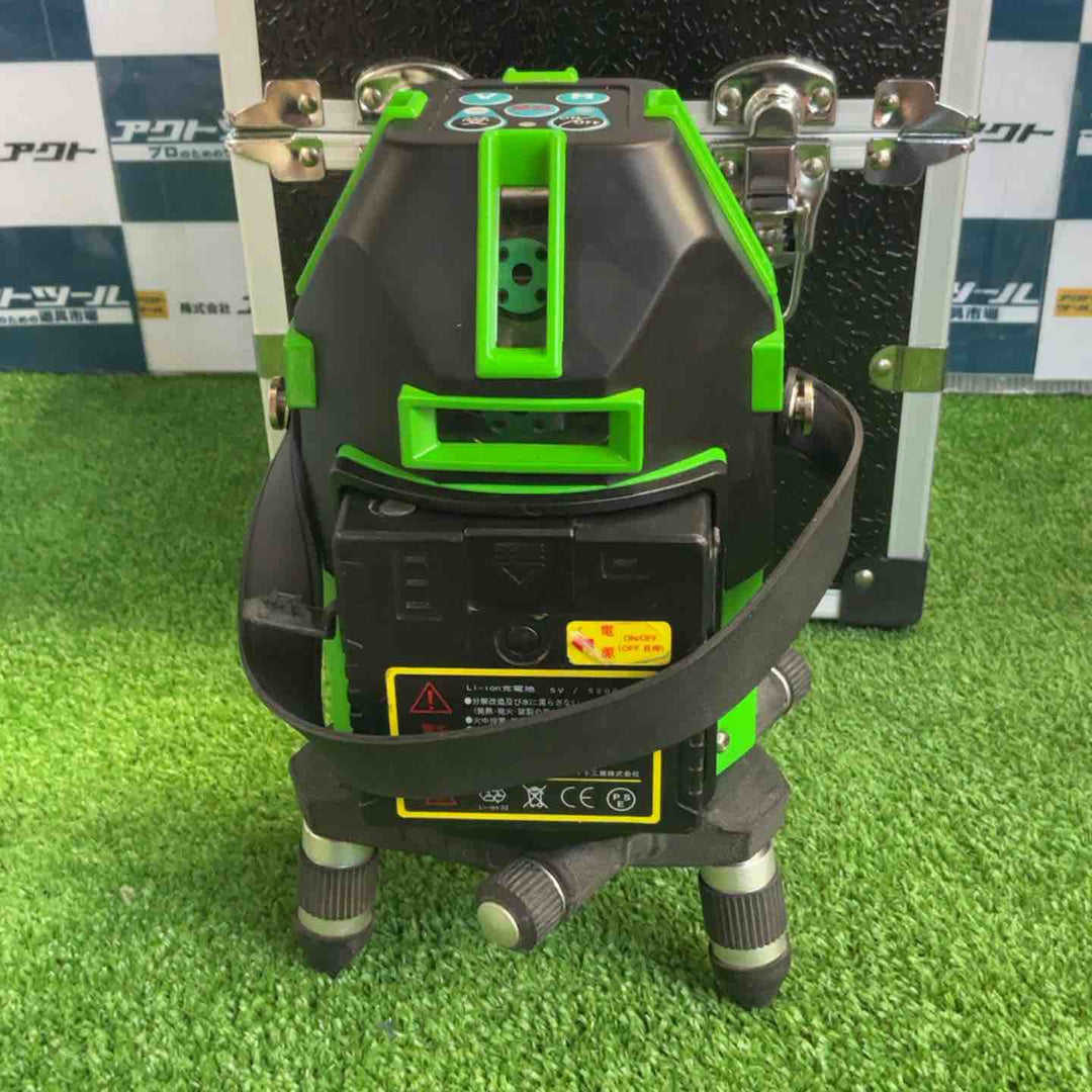 ◇マイト工業(might) グリーンレーザー墨出し器 MLS-444GP-RT【草加店】