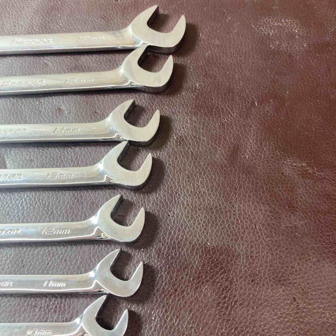 【中古品】スナップオン(Snap-on) 4方向アングルヘッド オープンエンドレンチ 計7本セット VSM5210A～VSM5217A【東大和店】
