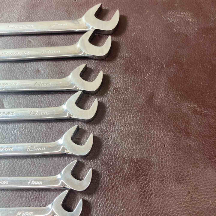 【中古品】スナップオン(Snap-on) 4方向アングルヘッド オープンエンドレンチ 計7本セット VSM5210A～VSM5217A【東大和店】