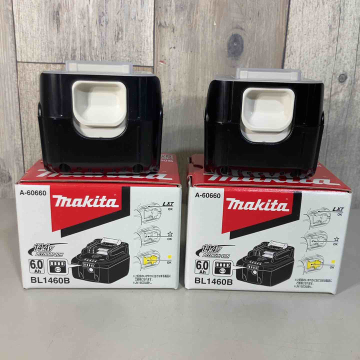 ▼マキタ(makita) リチウムイオンバッテリー 14.4V/6.0Ah BL1460B 2個セット【戸田店】