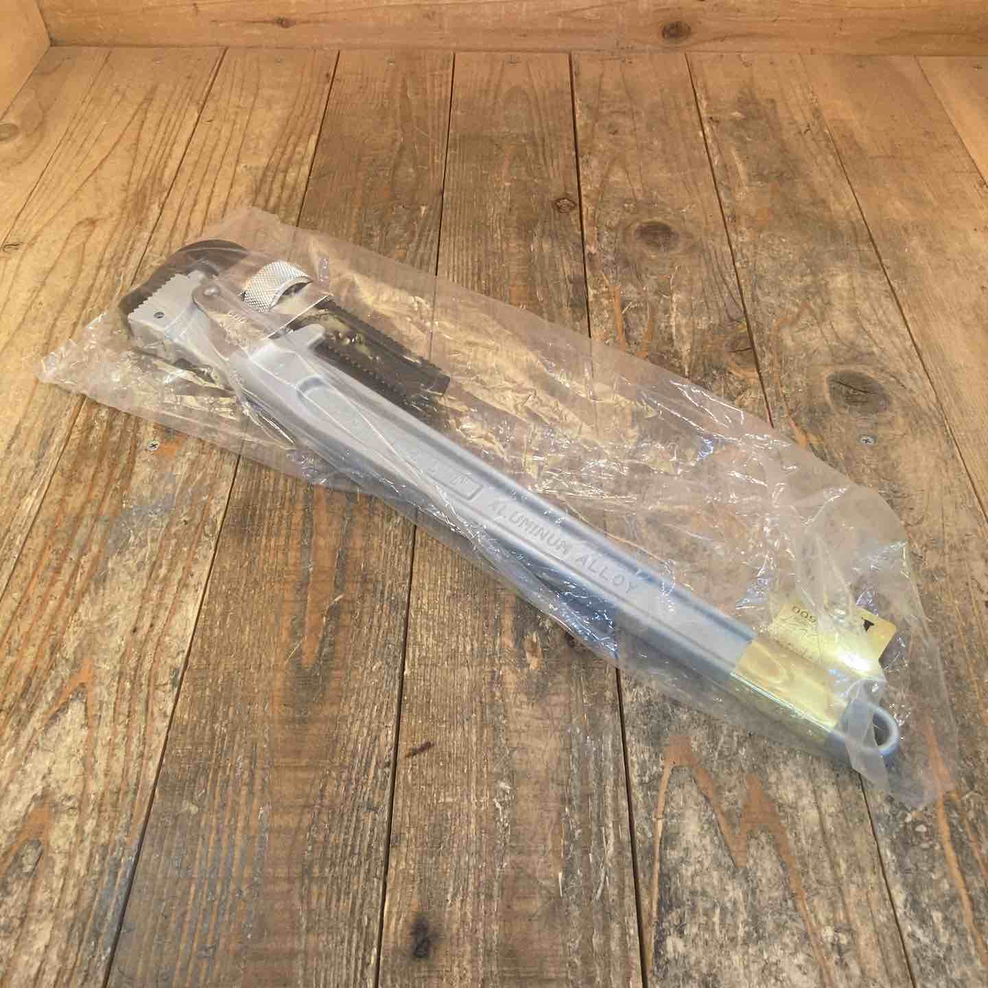 未使用品】ヒット商事 (HIT) アルミパイプレンチ 600mm ALP600【所沢店