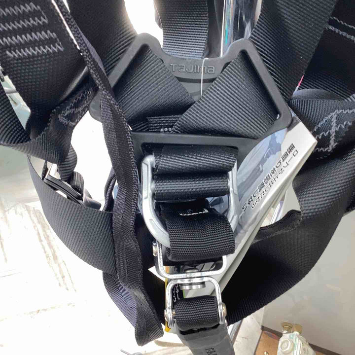 TAJIMA タジマ ハーネスセット GS112 平綱 ダブルランヤード M 黒 未使用保管品 外装破れ 【越谷店】