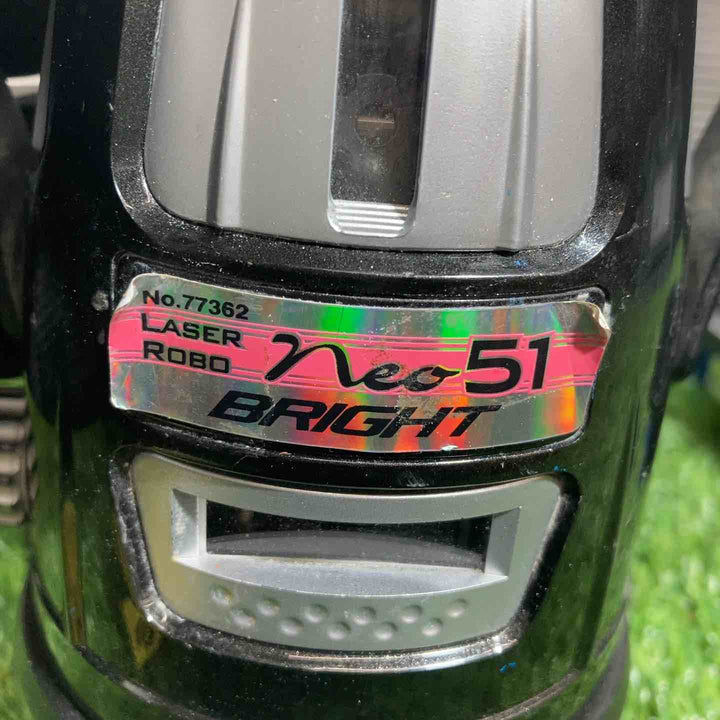 ◇シンワ測定 レーザー墨出し器 Neo51 BRIGHT No.77362 縦 横 大矩 通り芯×2 地墨 レーザーロボ ネオ ブライト 未校正【戸田店】