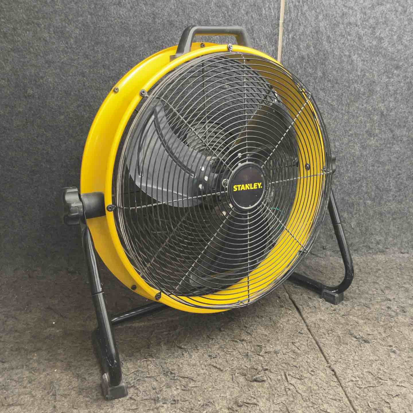 店頭受取り限定】◇スタンレー(STANLEY) ドラム式工場扇 羽根径50cm