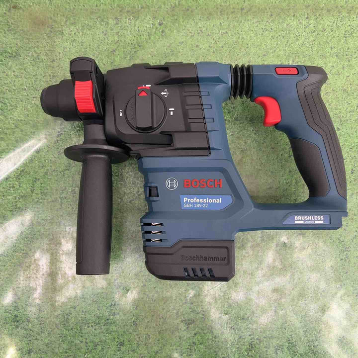 ◇Bosch Professional(ボッシュ) 18V コードレスハンマードリル (5.0Ahバッテリー2個・充電器・キャリングケース付) GBH18V-22【町田店】