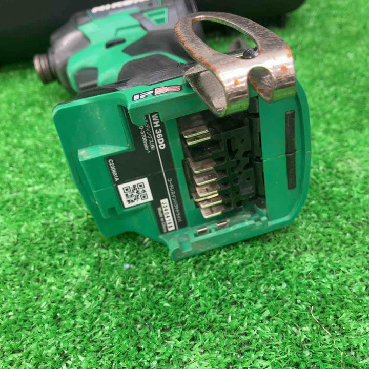 ★ハイコーキ(HIKOKI ※旧:日立工機) コードレスインパクトドライバ アグレッシブグリーン WH36DD(2XHLSZ)【川越店】