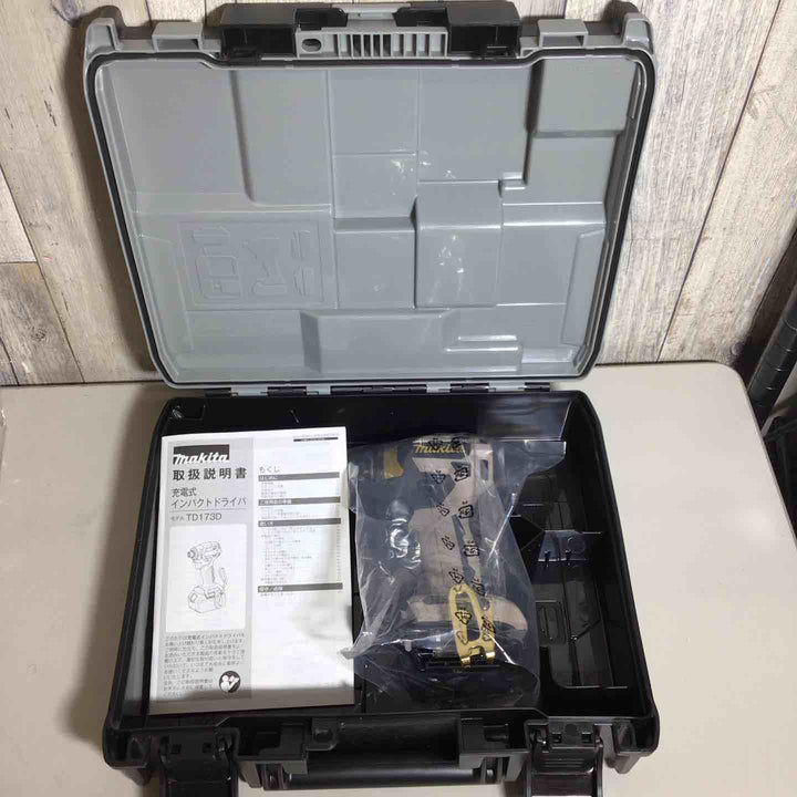 【未使用品】 マキタ makita コードレス インパクトドライバー TD173DGXPG プレミアムグレージュ 本体＋ケース インパクト 20周年 限定色 【戸田店】