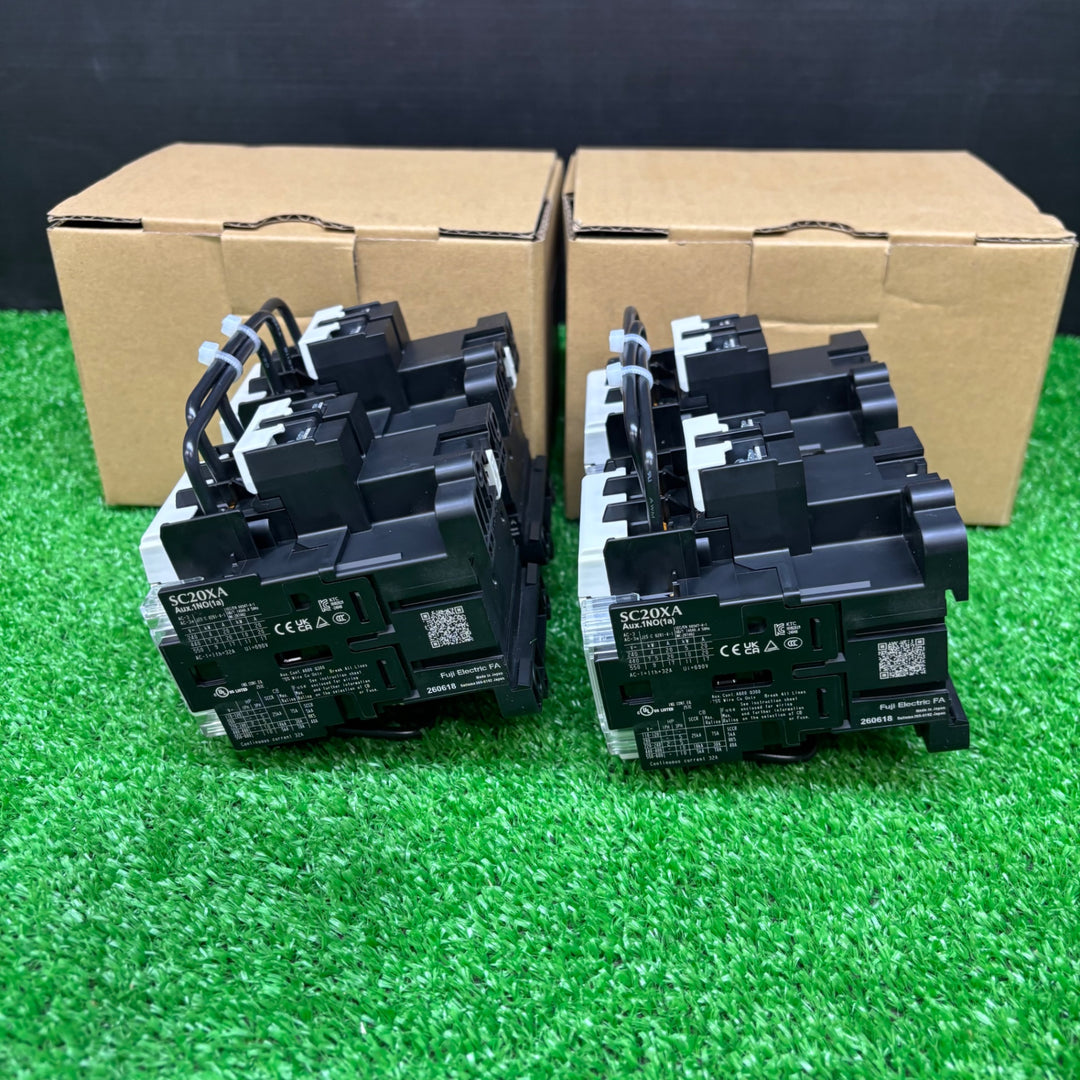 【未使用品】富士電機 電磁接触器 SC-NEXTシリーズ 20形  SC20XAR-110 2個【電材館越谷店】