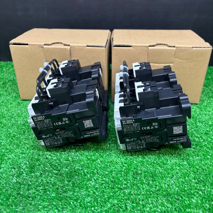 【未使用品】富士電機 電磁接触器 SC-NEXTシリーズ 20形  SC20XAR-110 2個【電材館越谷店】