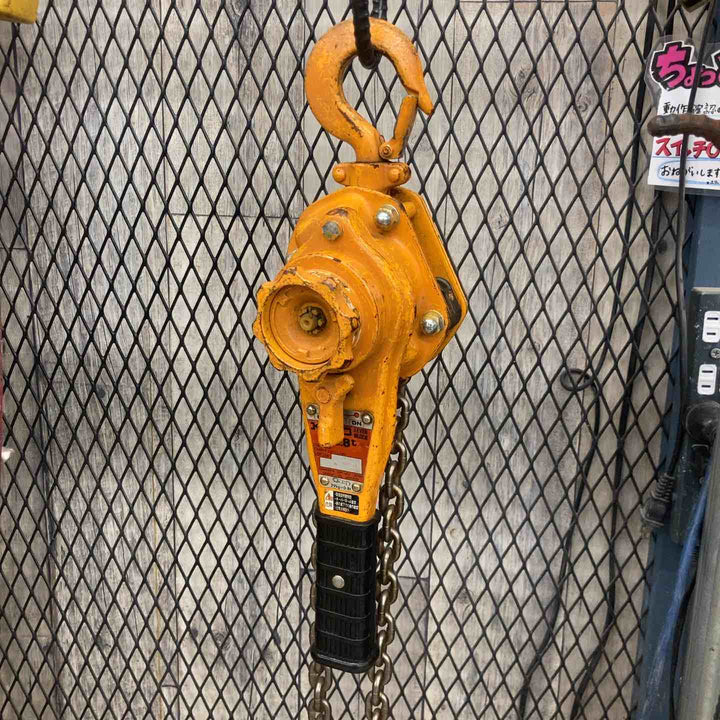 【中古品】★KITO キトー レバーブロック LB008 L5型 塗装あり【八潮店】