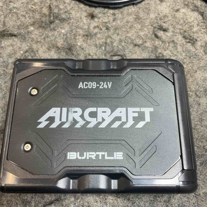 バートル(BURTLE) エアークラフト 空調服用ファン&バッテリーセット AC09-24V AC09-01【桶川店】