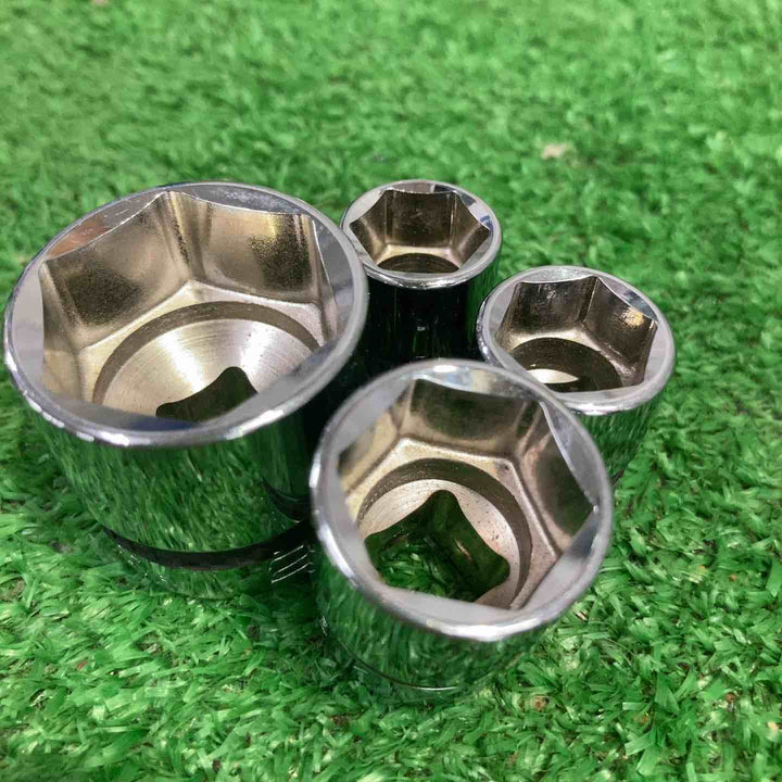 nepros ネプロス 9.5sq 六角 ソケットセット NB3-24～NB3-055 7個【町田店】