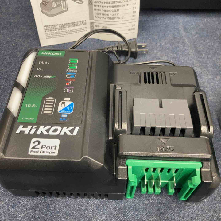 ★ハイコーキ(HIKOKI ※旧:日立工機) コードレスインパクトドライバ スパイダーイエロー WH36DD(2XHYSZ)【八潮店】