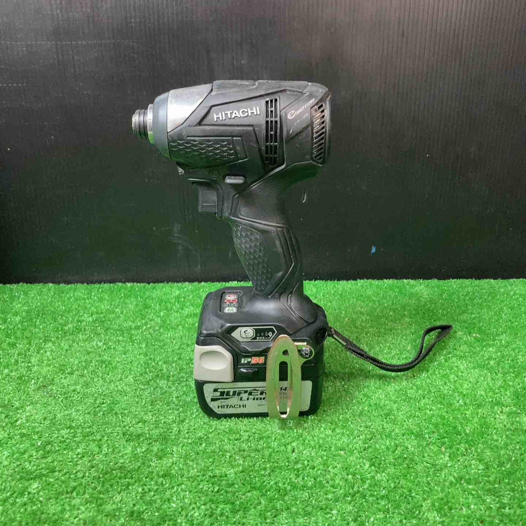 ★ハイコーキ(HIKOKI ※旧:日立工機) コードレスインパクトドライバー WH14DDL(2LSCK)(B)バッテリー２個付き【岩槻店】