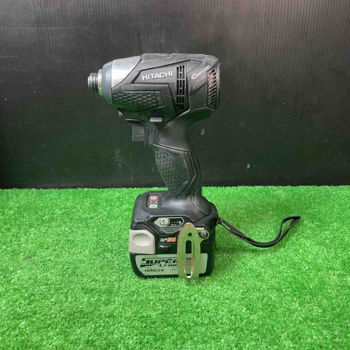 ★ハイコーキ(HIKOKI ※旧:日立工機) コードレスインパクトドライバー WH14DDL(2LSCK)(B)バッテリー２個付き【岩槻店】
