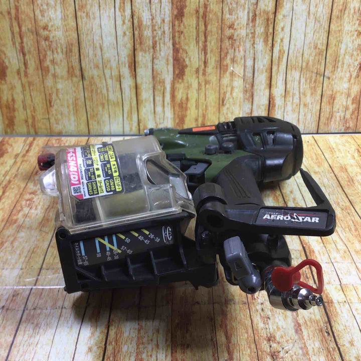 マックス(MAX) 高圧エア釘打ち機 HN-65N4(D)_ミリタリーグリーン【藤沢店】