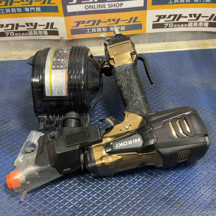 ★ハイコーキ(HIKOKI ※旧:日立工機) 高圧エア釘打ち機 NV75HR2(S)【草加店】