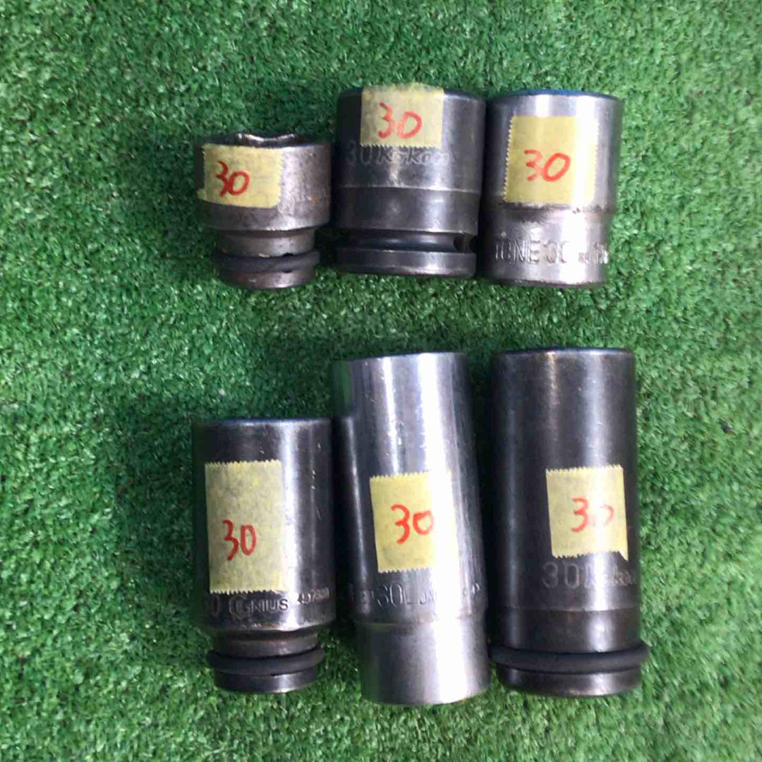 インパクト レンチ ソケット まとめ売り ツールセット 47点まとめ売り スーパーツール・椿モデル KTC・KOKEN他【岩槻店】