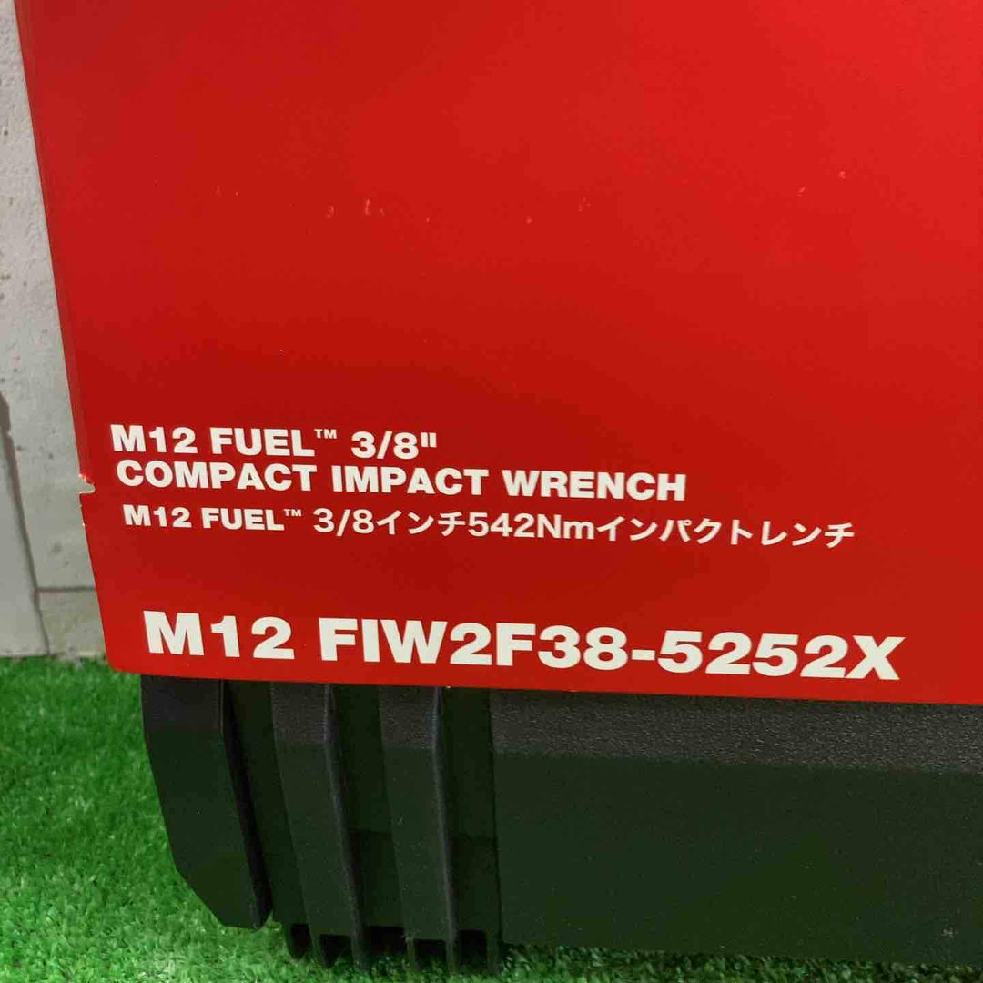 Milwaukee M12 FIW2F38-5252X JP M12 FUEL 3/8インチ 42NM インパクトレンチ 5.0AH＆2.5AH【町田店】