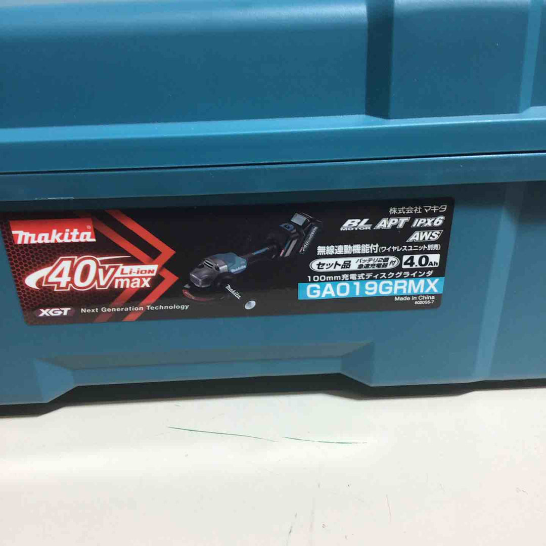 ★マキタ(makita) 100mmコードレスディスクグラインダ GA019GRMX【戸田店】