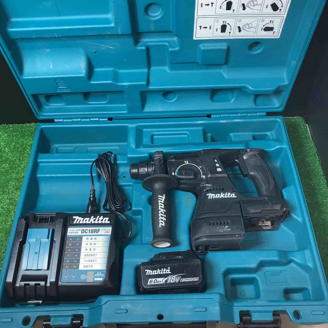 マキタ コードレス(ロータリ)ハンマドリル HR244DRGB 18V6.0Ahバッテリー1個付き 【岩槻店】