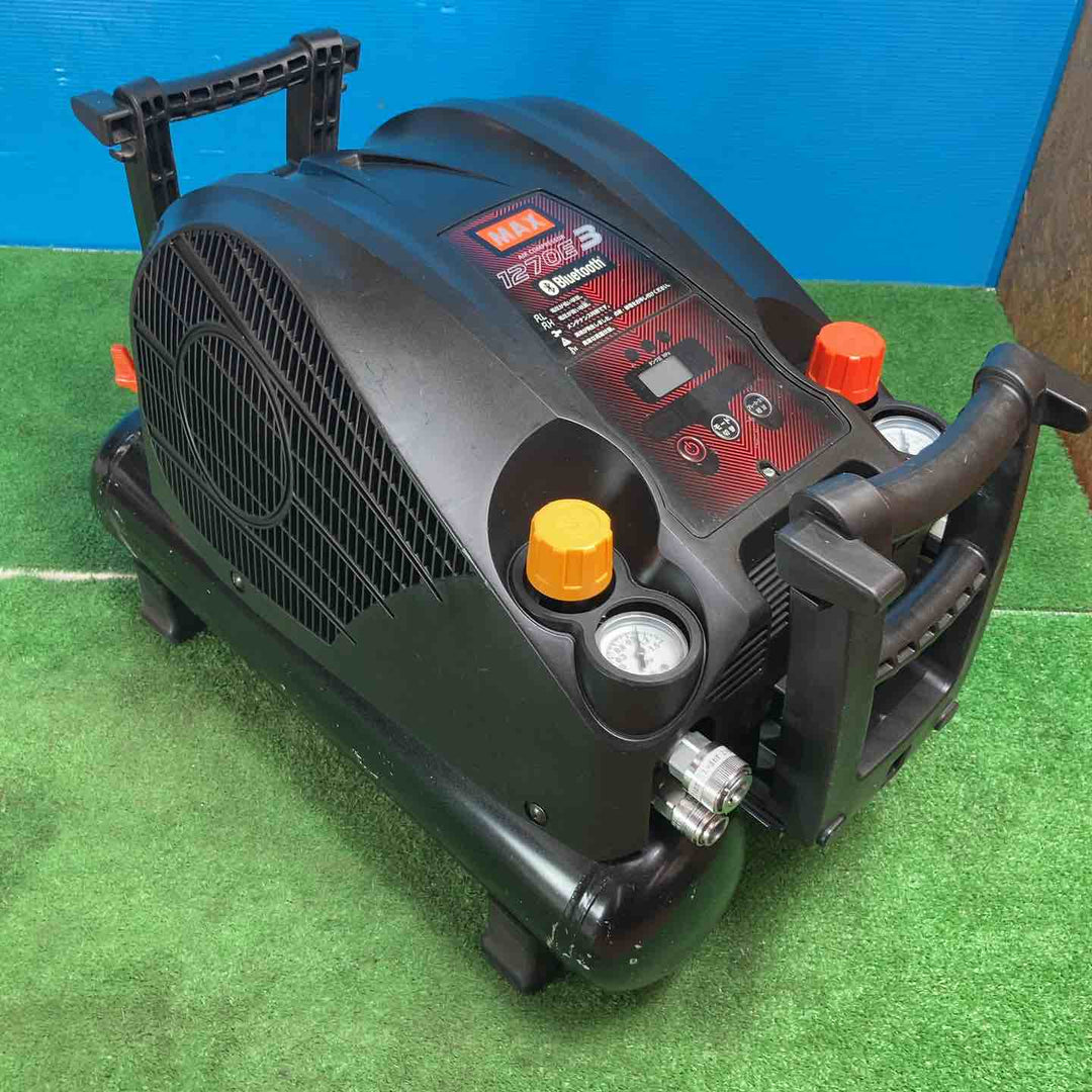 ★マックス(MAX) エアコンプレッサー AK-HL1270E3_ブラック ◎充填時間：5分30秒【岩槻店】