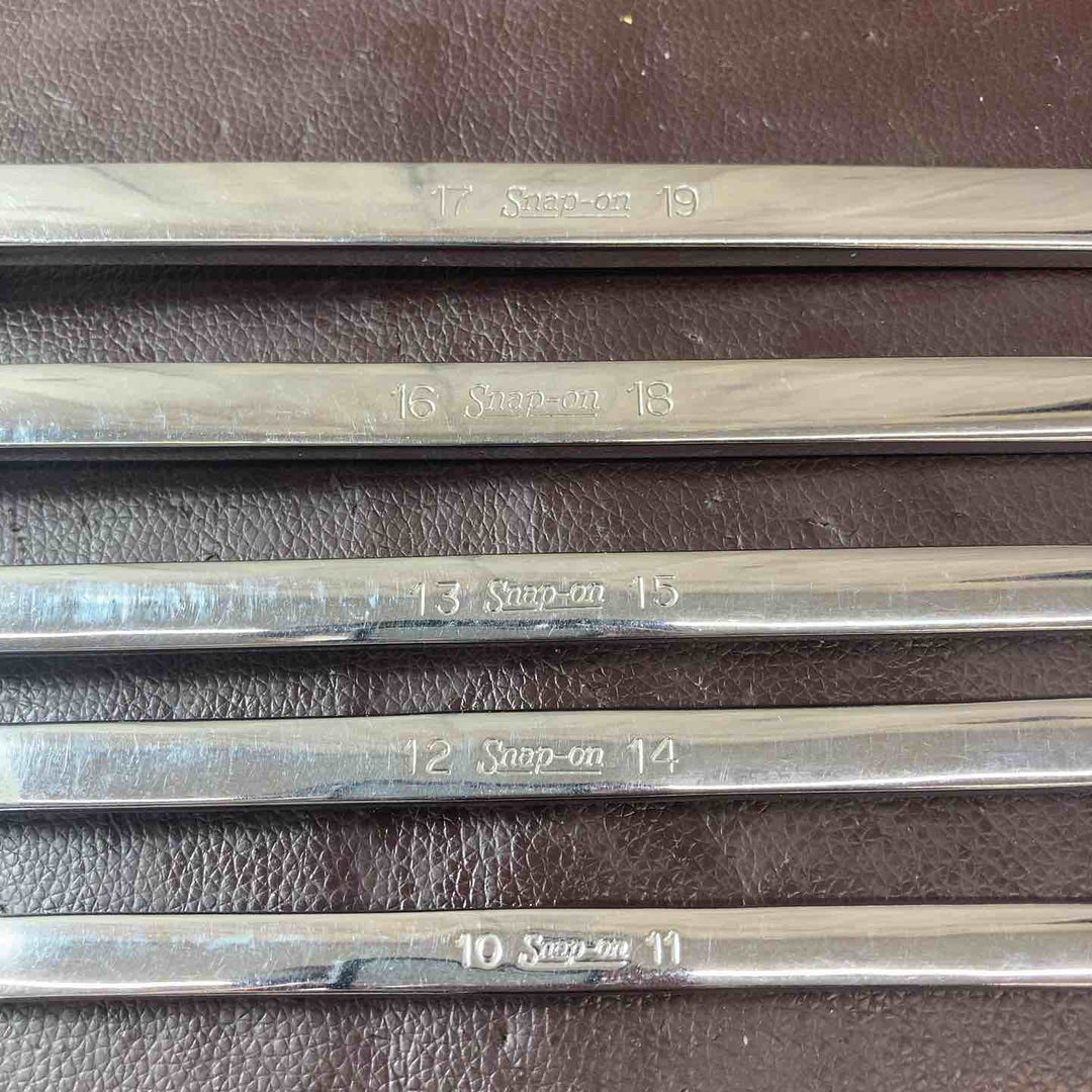 【中古品】スナップオン(Snap-on) メガネレンチ 旧ロゴ 計5本セット XBM1011～XBM1719 【東大和店】