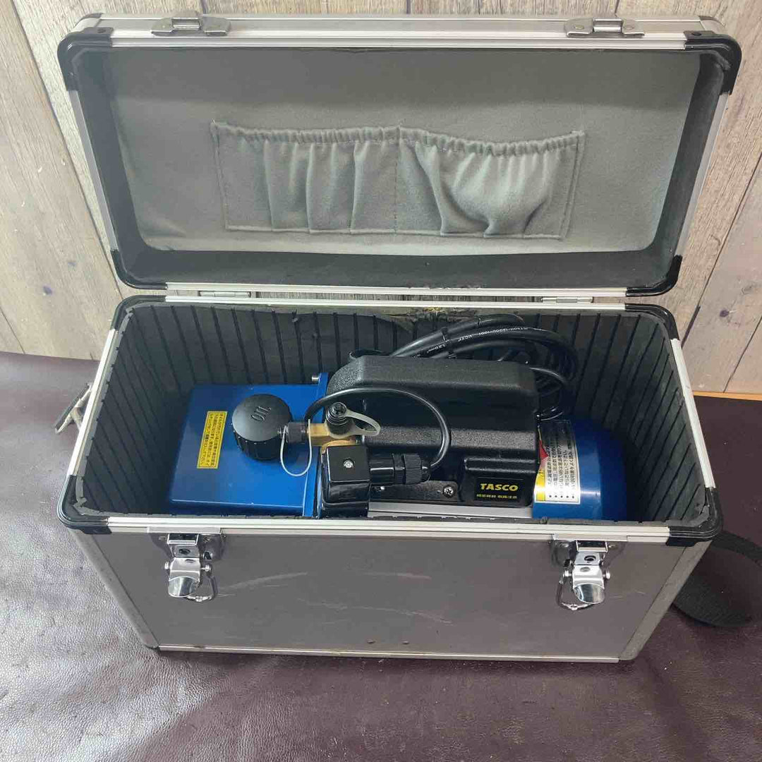 中古品】 タスコ(TASCO) 逆流防止弁付超軽量小型真空ポンプ TA150XB 