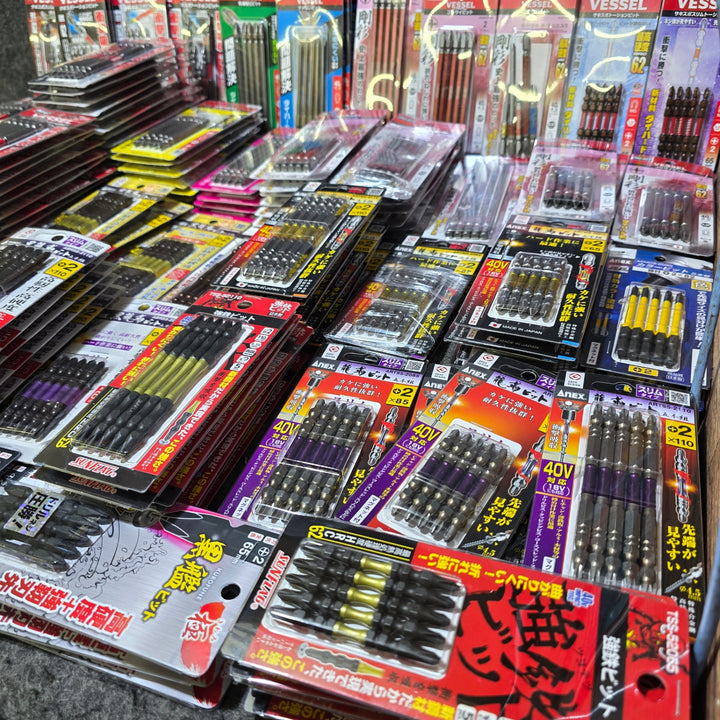 【未使用・大特価まとめ売り！】ビット5本入り 200パックまとめ売り 六角軸6.35mm インパクトドライバー用 メーカー・サイズ混合 約1000本【桶川店】