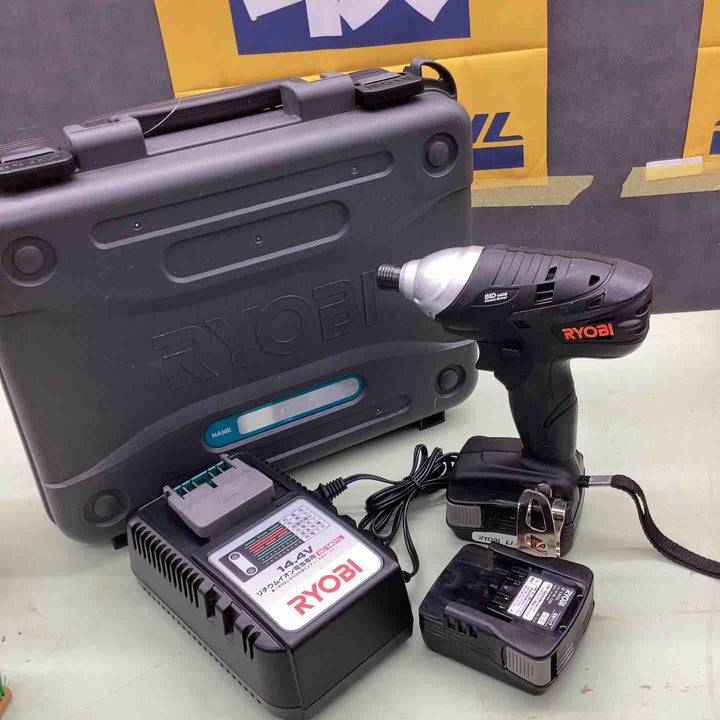 リョービ 14.4Vコードレスインパクトドライバー BID-1406【越谷店】