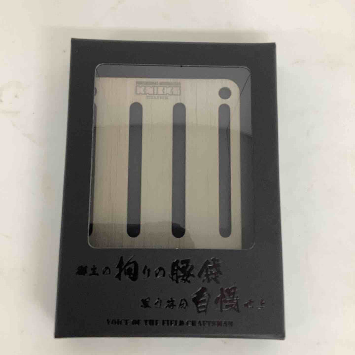 ◇ ニックス TIT-15HL チタンベルトループ ヘアライン仕上げ【狭山】