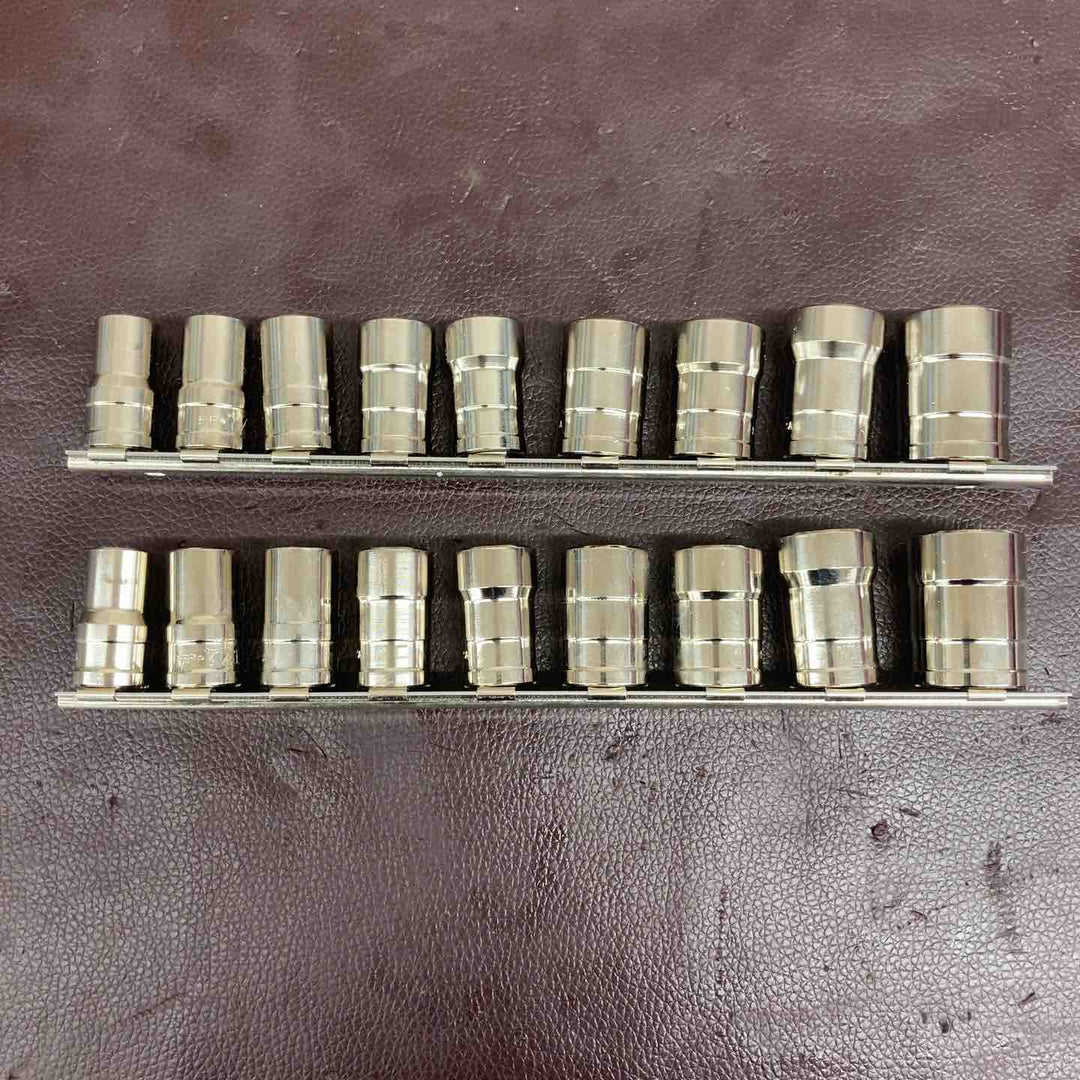 【中古美品】 ウィリアムズ(WILLIAMS)  3/8 (9.5mm) ターボソケットセット 9個セット TSMS3809×2セットまとめ 【東大和店】