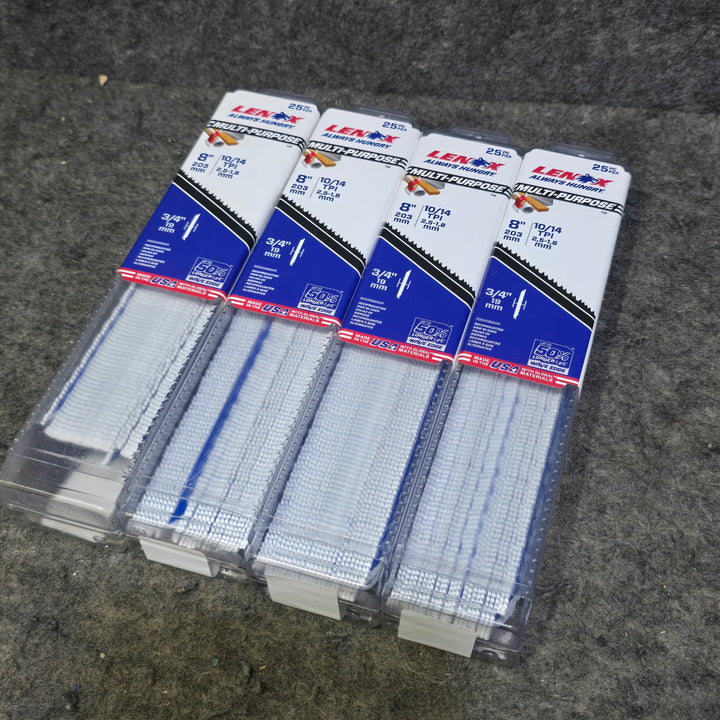 【未使用未開封品・4パックまとめ売り！】レノックス(LENOX) 200mm セーバーソーブレード 25枚入 20535B850R【桶川店】