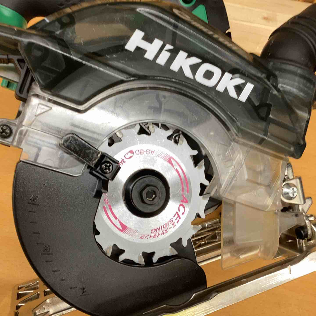 ★ハイコーキ(HIKOKI ※旧:日立工機) コードレス集じんマルノコ C3605DYC(NN)【越谷店】
