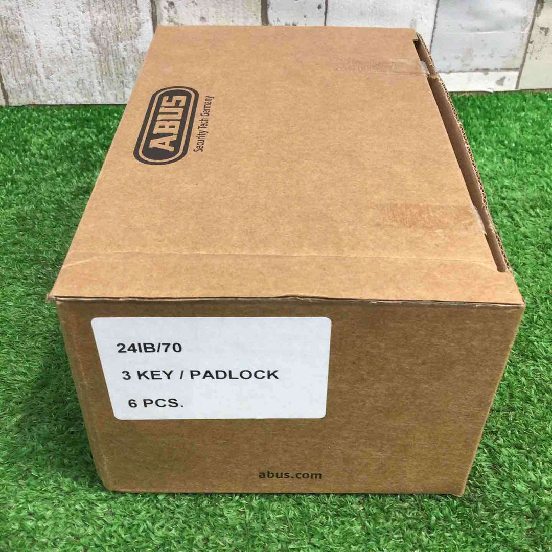 ◇ABUS アバス DISKUS ディスカス 南京錠 241B/70 6個セット【町田店】