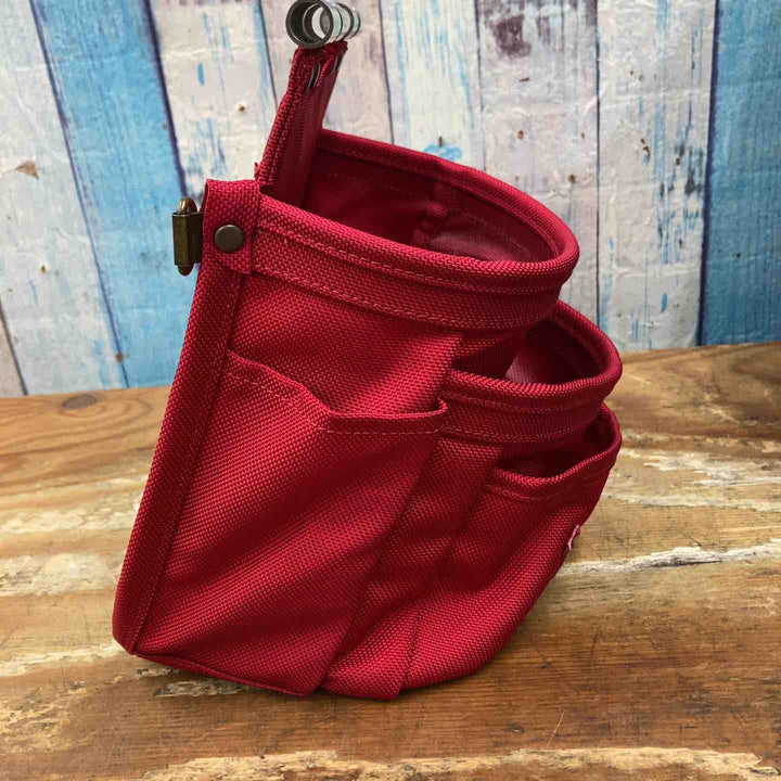 ▲ニックス(KNICKS) コーデュラバリスティック生地チェーン対応3段腰袋 BART-301DDX【柏店】