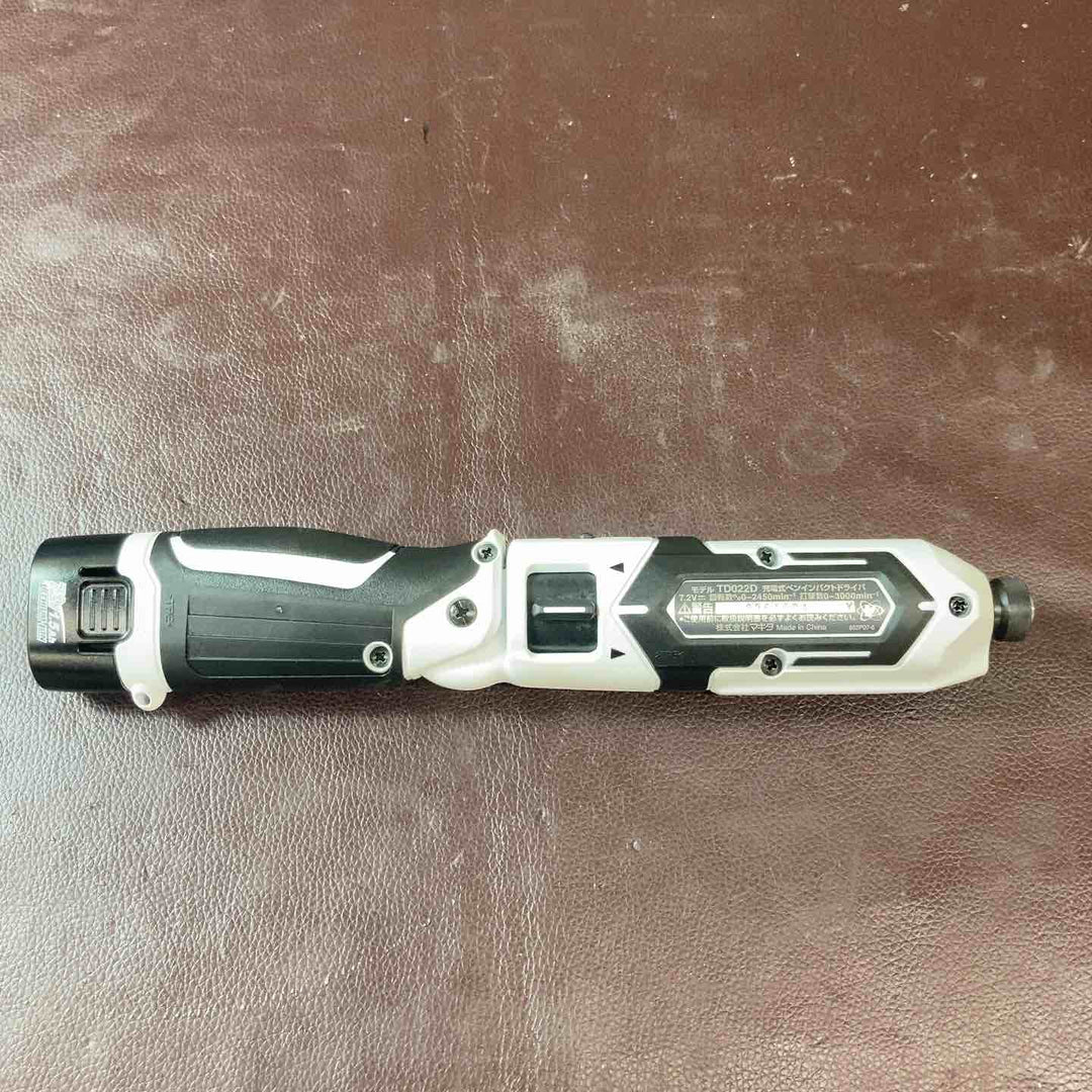 【中古美品】マキタ(makita) コードレスペンインパクトドライバー TD022DSHXW 7.2V【東大和店】