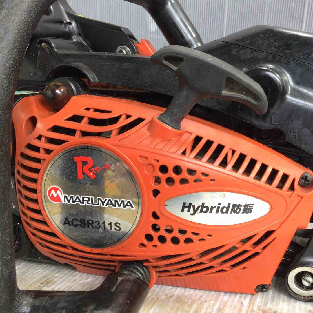 丸山製作所 BIG-M エンジンチェンソー ACSR311S ※ロックをかけていても刃が回ってしまう【草加店】