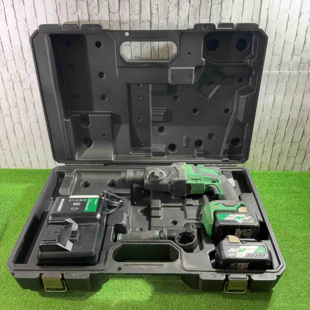 ★ハイコーキ(HIKOKI ※旧:日立工機) コードレスハンマドリル DH36DPE(2XP) 動作確認済【川口店】