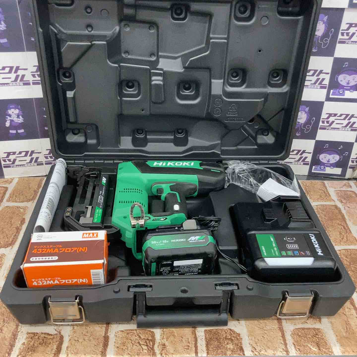 ★ハイコーキ(HIKOKI) 4mmコードレスフロアタッカ N3604DM(XPZ)【所沢店】
