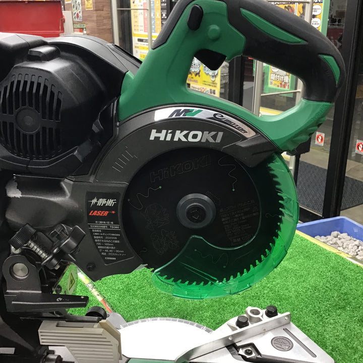 【中古品】 ハイコーキ HiKOKI マルチボルト 165mm コードレス卓上スライド丸のこ C3606DRB(NN)