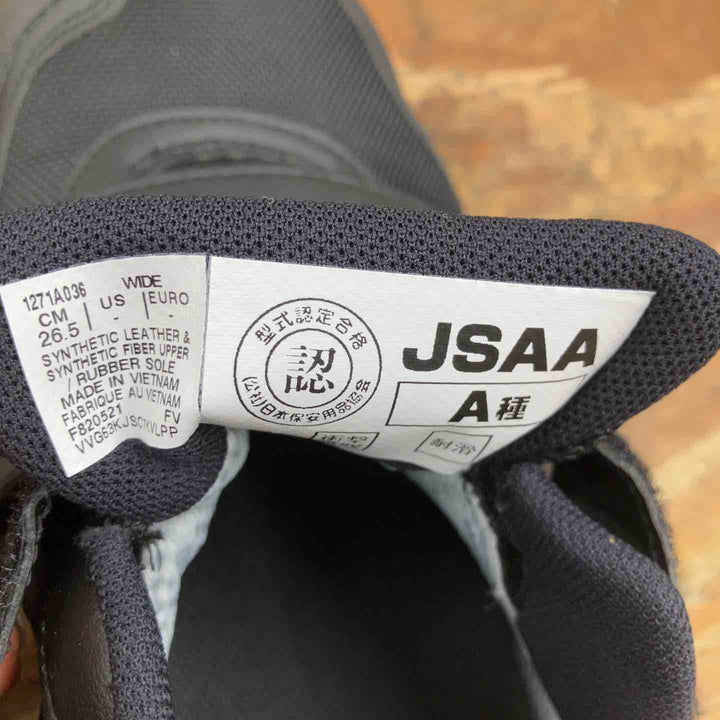 【未使用品】アシックス ウィンジョブ 安全靴 CP602 G-TX ブラック 26.5cm【柏店】