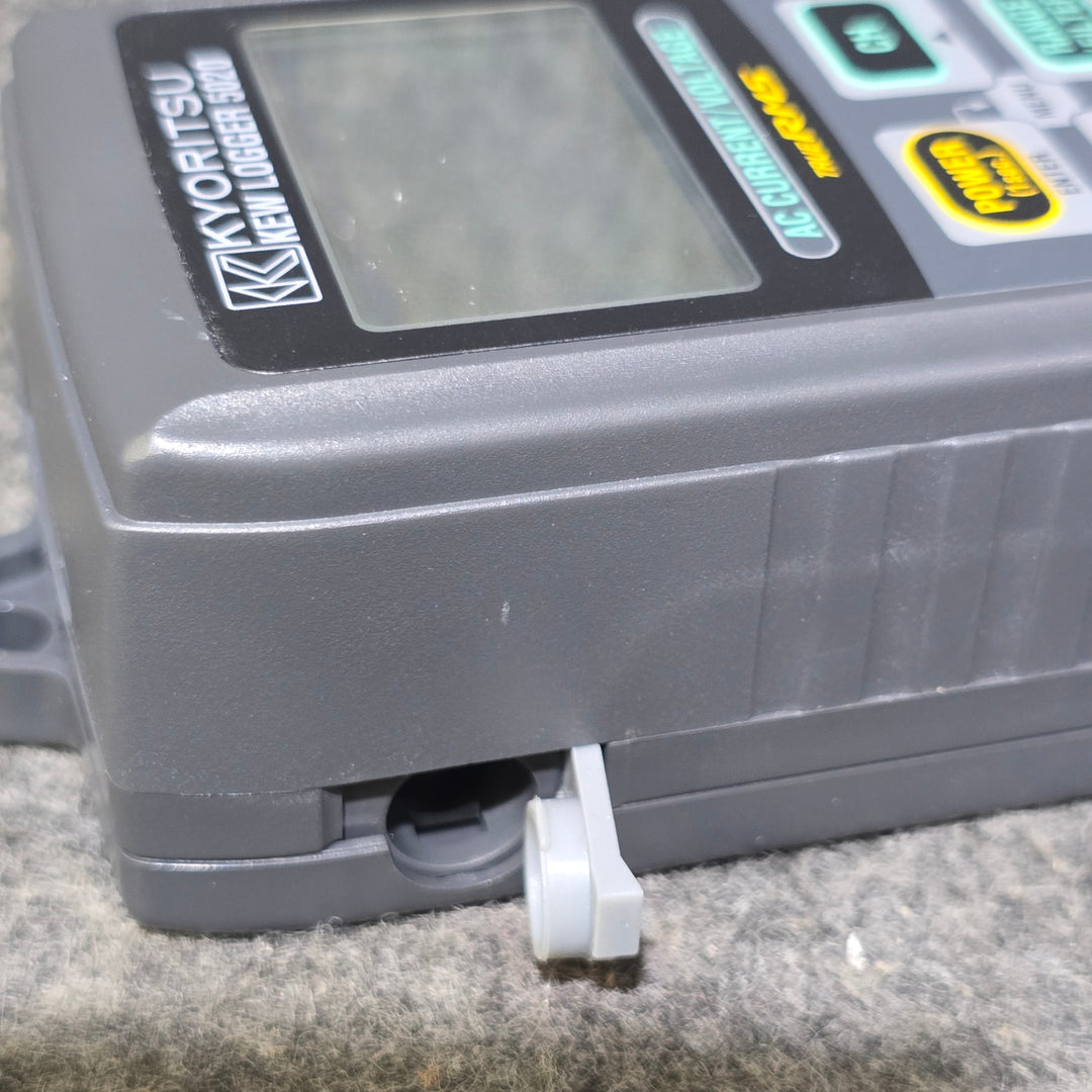 【美品】KYORITSU 共立電気計器 電流/電圧用データロガー KEW5020+KEW8121+KEW8309 クランプセンサ+電圧センサ付【桶川店】