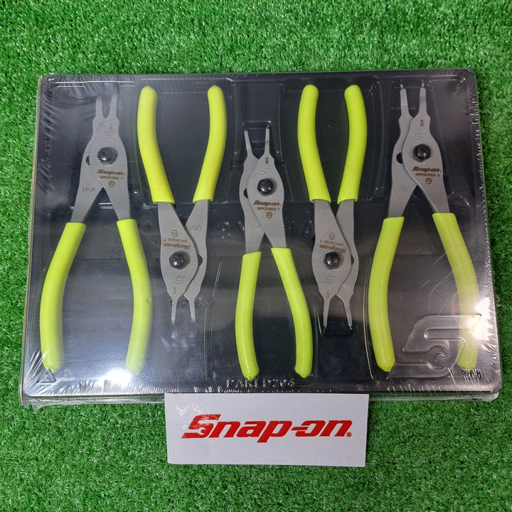 Snap-on/スナップオン スナップリングプライヤーセット SRPCR105HV イエロー【岩槻店】