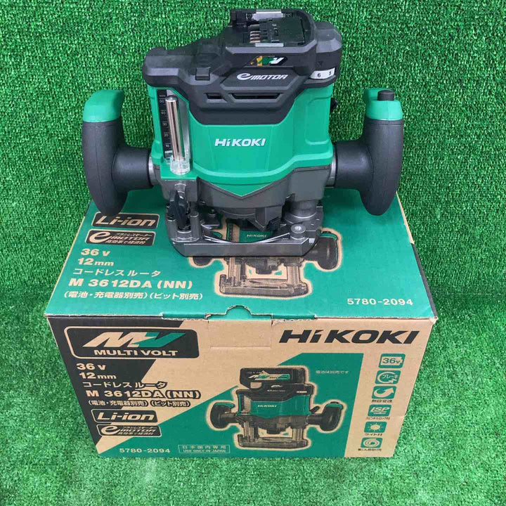 ★ハイコーキ(HIKOKI ※旧:日立工機) コードレスルーター M3612DA(NN)【川崎店】